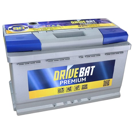 Акумулятор DRIVEBAT Premium 6СТ-90